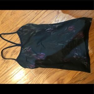 Lululemon tank top with built in bra (size 4)